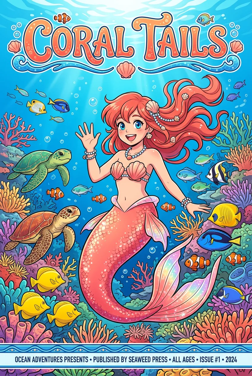 Coral Tails - sample cover