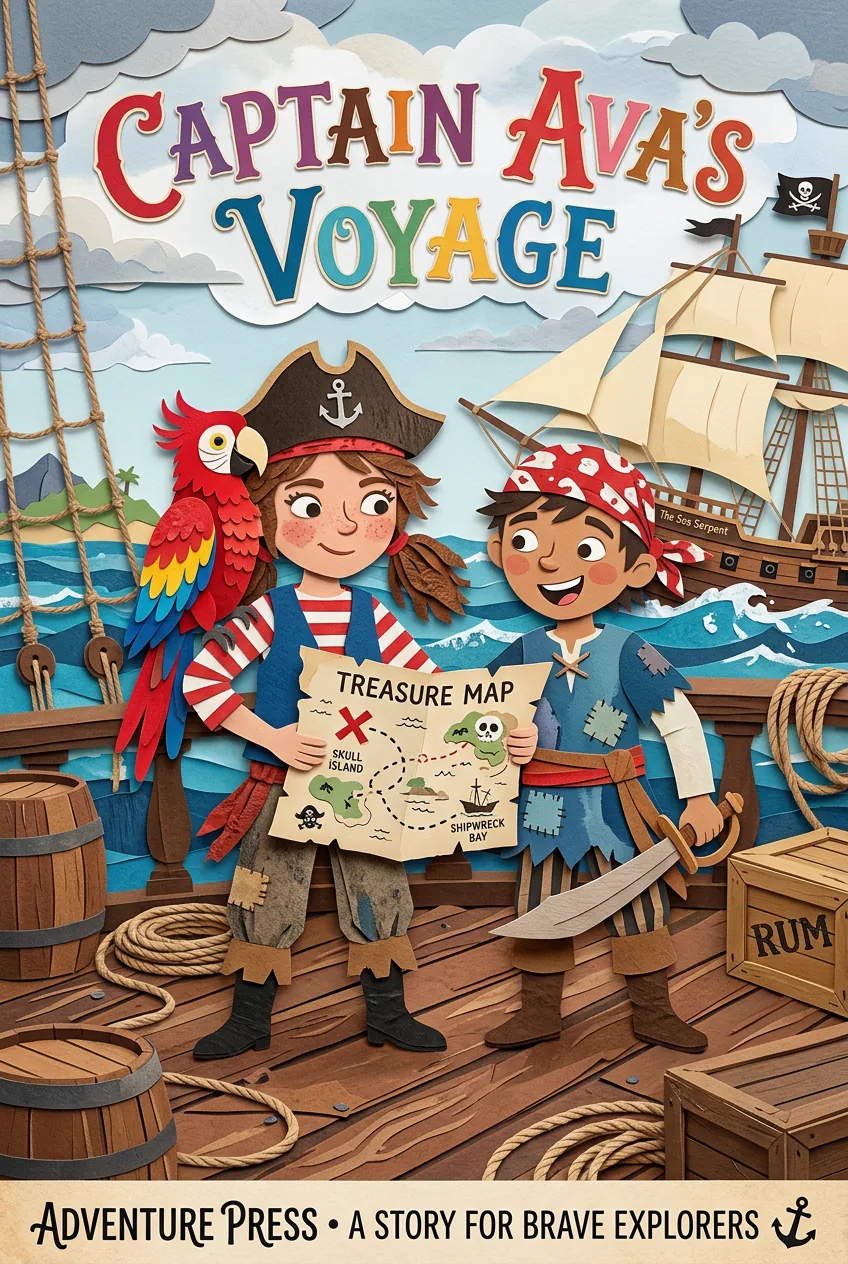 Captain Avas Voyage - sample cover