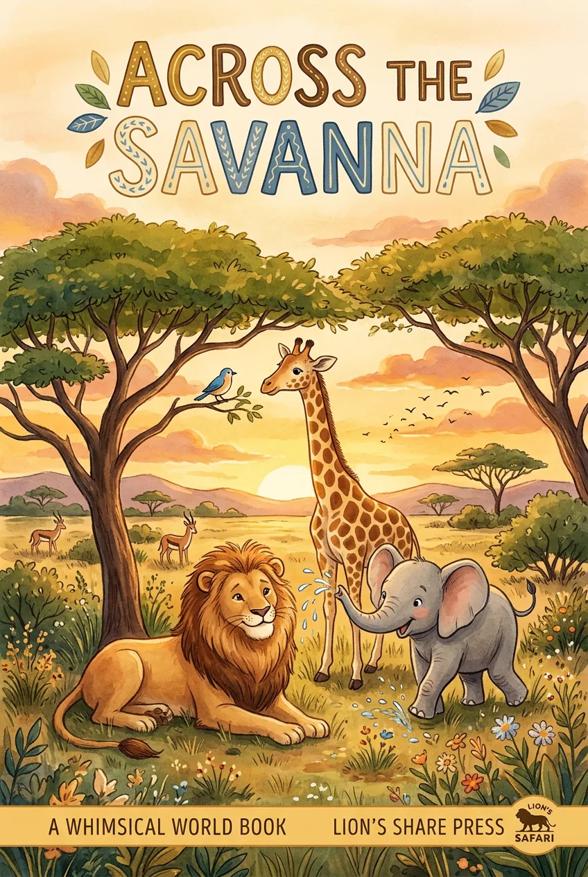 Across the Savanna - sample cover