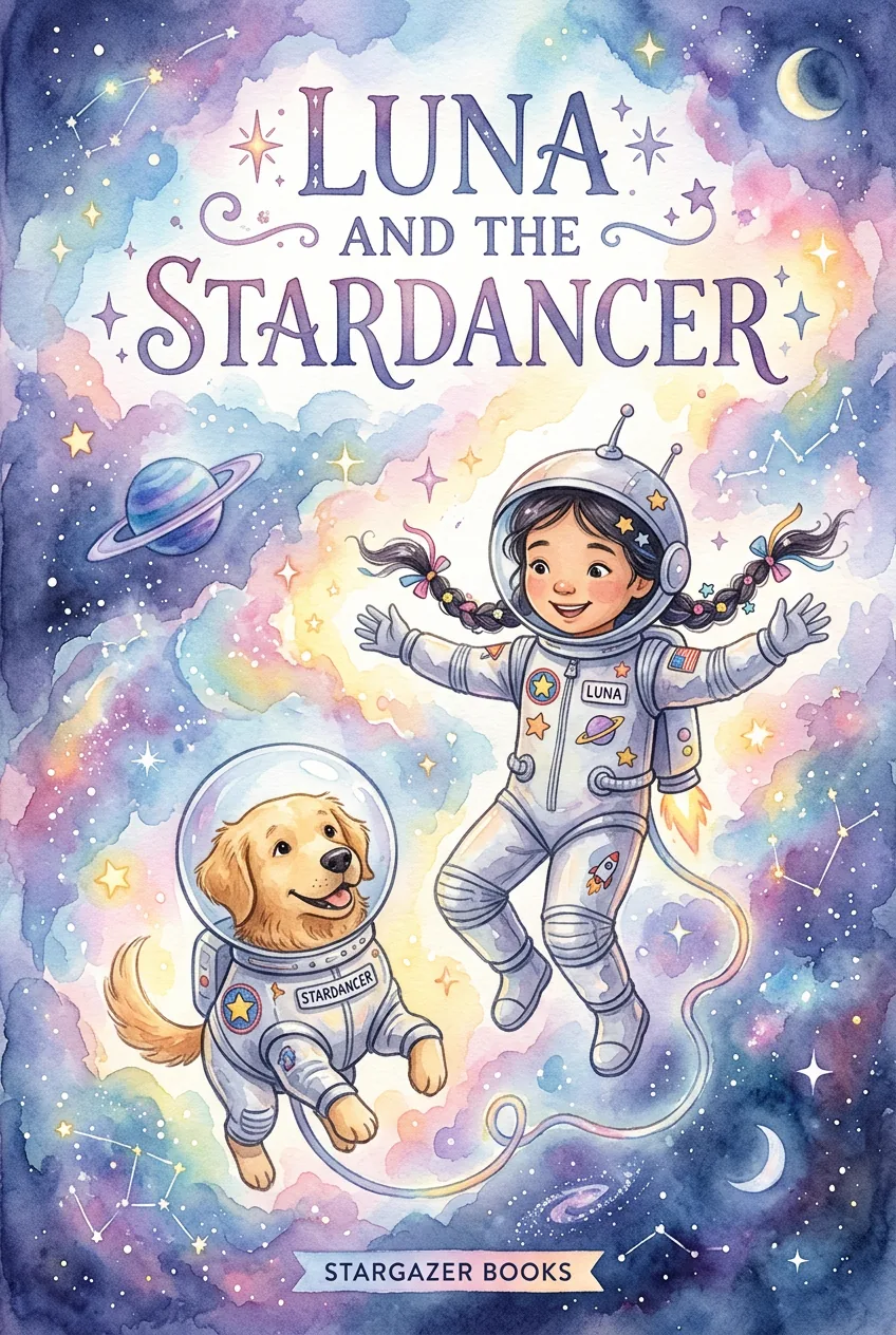 Luna and the Stardancer - sample cover